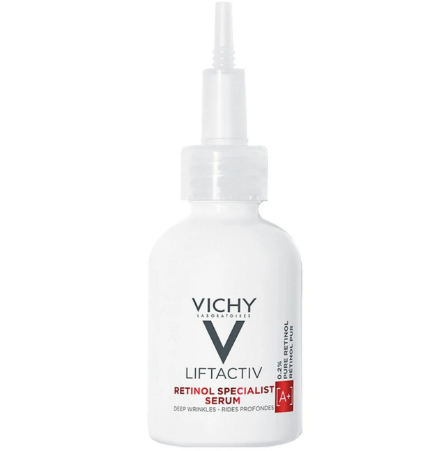 VICHY Liftactiv Retinol Specialist Serum Α+ Αντιρυτιδικός Ορός Προσώπου με Ρετινόλη για Βαθιές Επίμονες Ρυτίδες Για όλους τους Τύπους Επιδερμίδας 30ml