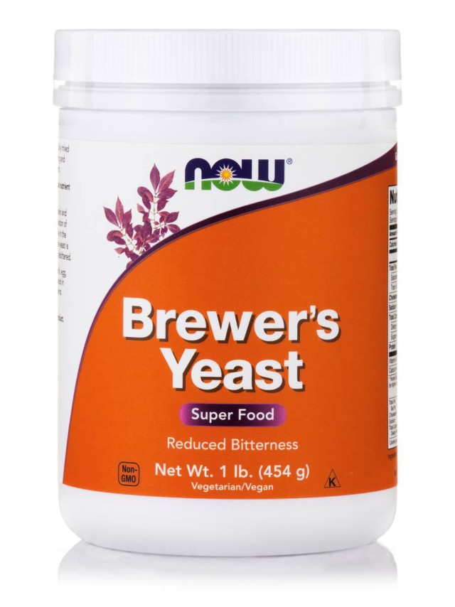 NOW BREWERS YEAST POWDER  1 LB (454 GR)  