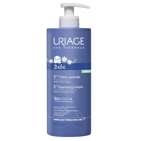 URIAGE BEBE 1ST CLEANS CR PB 500ML