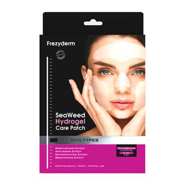 Frezyderm Seaweed Hydrogel Care Patch Μάσκα Προσώπου για Αντιγήρανση Ενυδάτωση 10τμχ