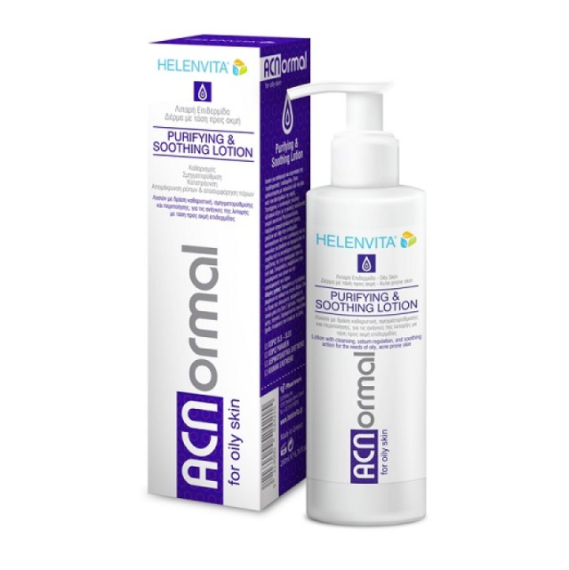 Helenvita Lotion Καθαρισμού ACnormal Purifying & Soothing για Λιπαρές Επιδερμίδες 200ml