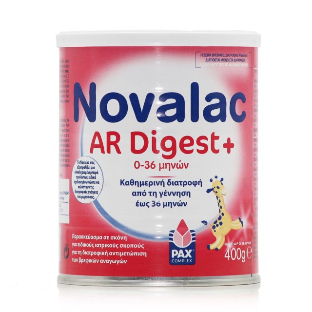 Novalac AR Digest+ Αντιαναγωγικό Γάλα σε Σκόνη 0m+ 400gr