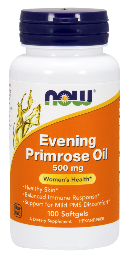 NOW EVENING PRIMROSE 500MG  100 SGELS