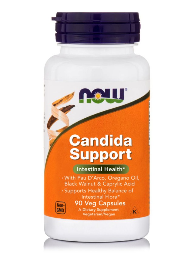 Now Foods Candida Support (Clear) 90 φυτικές κάψουλες