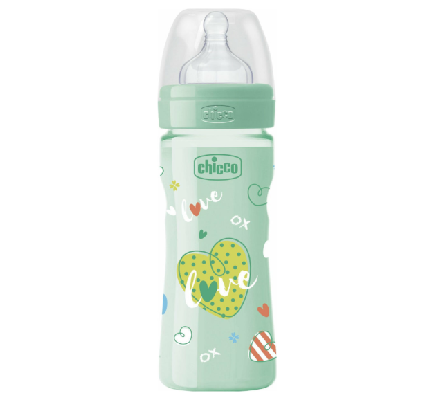 CHICCO ΜΠΙΜΠΕΡΟ ΠΛΑΣΤΙΚΟ UNISEX WELL BEING  250ML ΘΣ ΜΡ