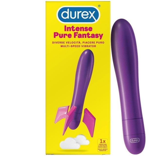 Durex Intense Pure Fantasy Multi-speed Vibrator Δονητής 17.5cm Μώβ