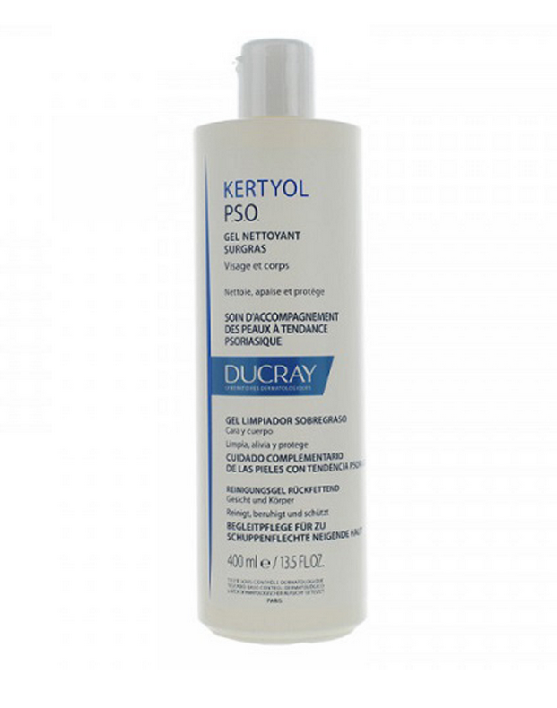 Ducray Kertyol P.S.O. Ultra-Rich Cleansing Gel for Psoriasis-Prone Skin 400ml