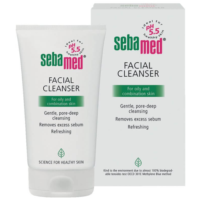 Sebamed Gel κατά της Ακμής Facial Cleanser για Λιπαρές Επιδερμίδες 150ml