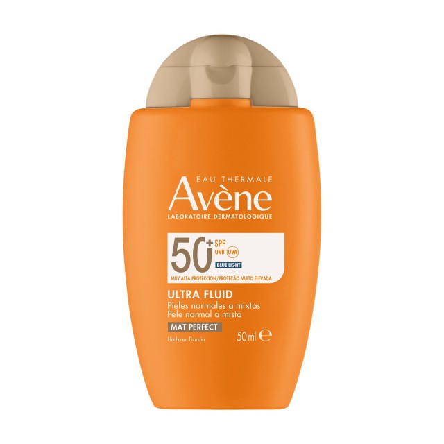 Avene Ultra Fluid Perfector SPF50+ Αντηλιακό Προσώπου Με Χρώμα 50ml