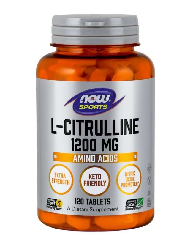 NOW L-CITRULLINE 1200 MG 120 VCAPS