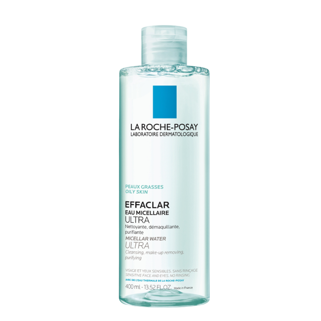 La Roche Posay Micellar Water κατά της Ακμής Effaclar Ultra για Λιπαρές Επιδερμίδες 400ml