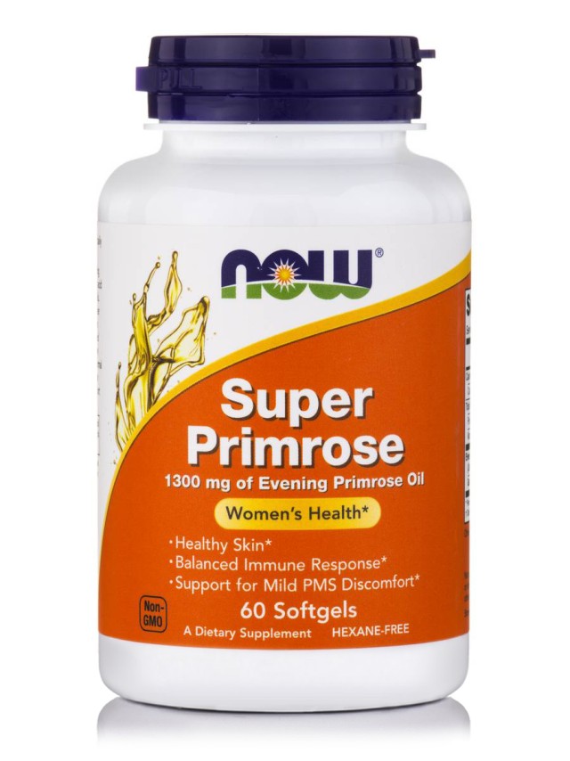 NOW SUPER PRIMROSE 1300MG  60 SGELS