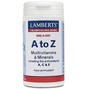 Lamberts A to Z Multivitamins Βιταμίνη για Ενέργεια 30 ταμπλέτες