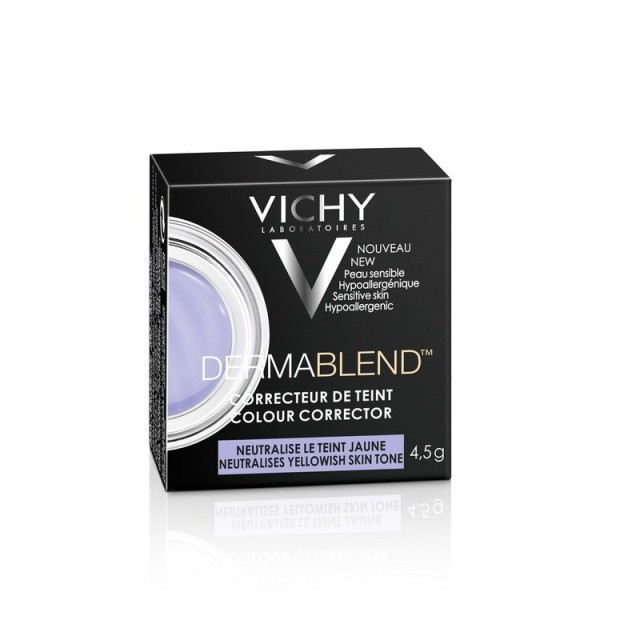 VICHY Dermablend Color Corrector Neutralises Yellowish Skin Tone Κρέμα Διόρθωσης Δυσχρωμιών 4.5gr