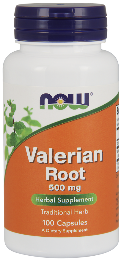 NOW VALERIAN ROOT 500 MG 100 CAPS  