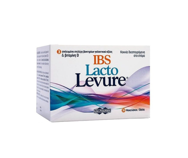 Uni-Pharma Lacto Levure IBS Προβιοτικά 30 φακελίσκοι