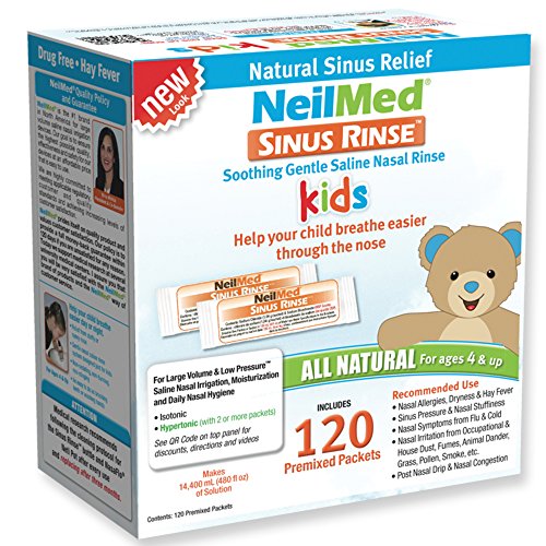 NeilMed Sinus Rinse Kids Ανταλλακτικά Φακελάκια Ρινικού Αποφρακτήρα για Παιδιά 120sachets