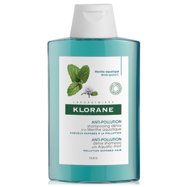 Klorane Aquatic Mint Σαμπουάν για Βαθύ Καθαρισμό για Όλους τους Τύπους Μαλλιών 400ml