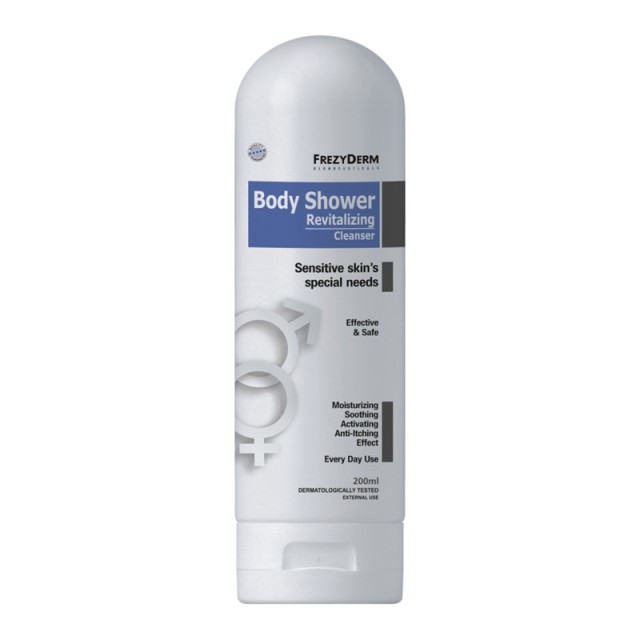 Frezyderm Body Shower Revitalizing Cleanser Αφρόλουτρο Χωρίς Άρωμα 200ml