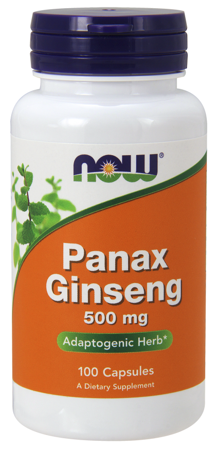 NOW PANAX GINSENG 520 MG 100 CAPS  