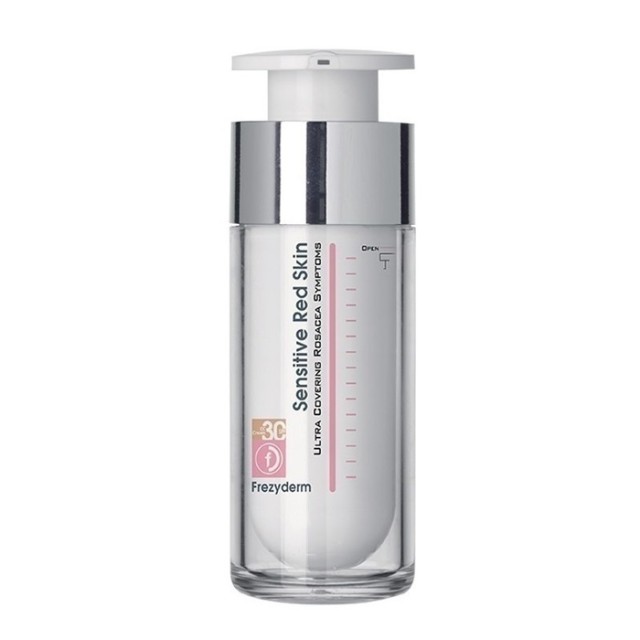 Frezyderm Sensitive Red Skin CC Κρέμα Προσώπου Ημέρας με SPF30 για Ευαίσθητες Επιδερμίδες κατά των Ατελειών & της Ακμής 30ml