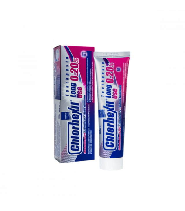 Intermed Chlorhexil 0.20% Toothpaste Long Use Κατά της Ουλοοδοντικής Πλάκας 100ml