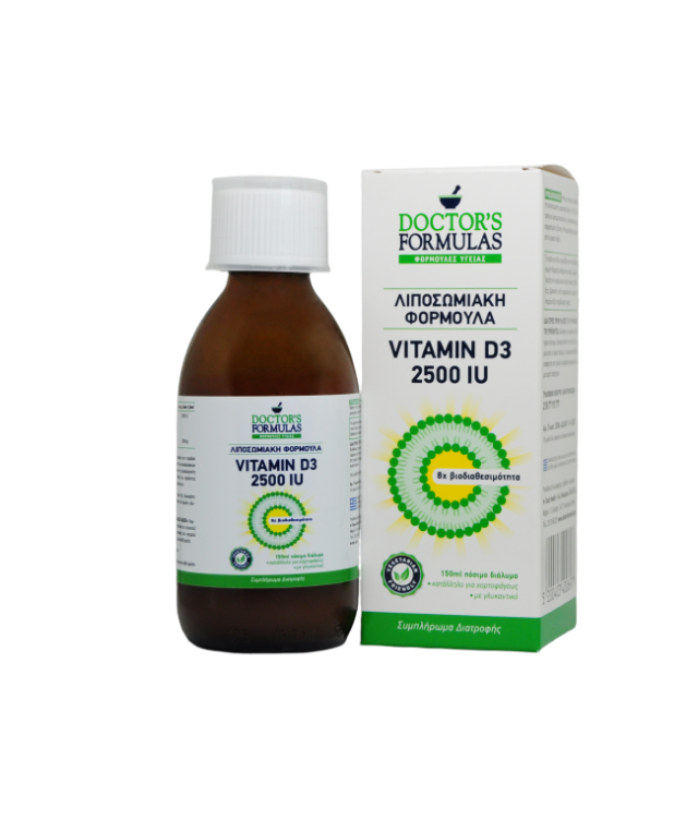 DOCTORS FORMULAS L. VITAMIN D3 2500IU 150ML