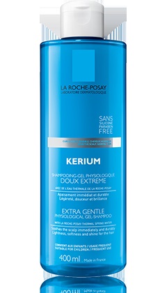 La Roche Posay Kerium Doux Extreme Σαμπουάν Καθημερινής Χρήσης για Κανονικά Μαλλιά 400ml