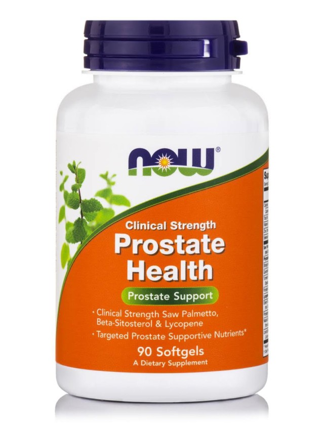 Now Foods Prostate Health Clinical Strength Συμπλήρωμα για την Υγεία του Προστάτη 90 μαλακές κάψουλες