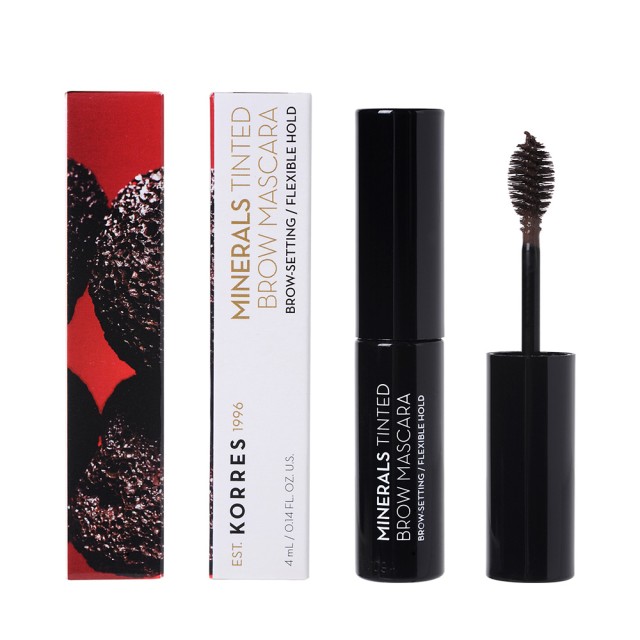 Korres Minerals Tinted Mascara για Φρύδια 01 Dark Shade