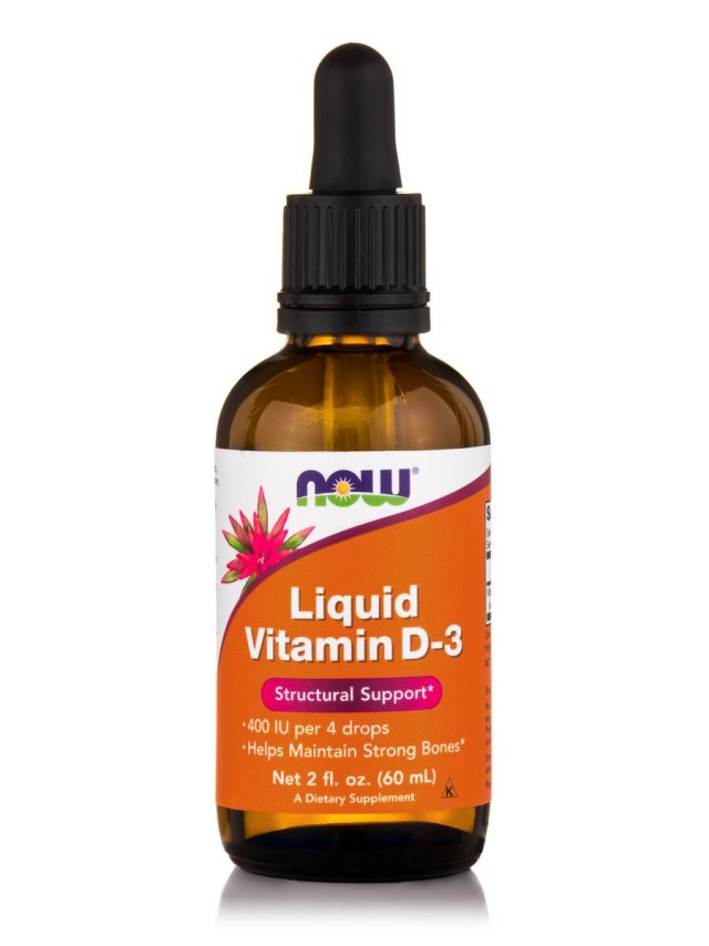 NOW LIQUID VITAMIN D-3 5000 IU - 2 oz  59,2 ML