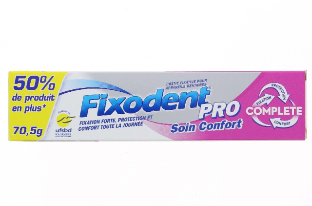 Fixodent Pro Complete Original Στερεωτική Κρέμα Τεχνητής Οδοντοστοιχίας 70.5gr