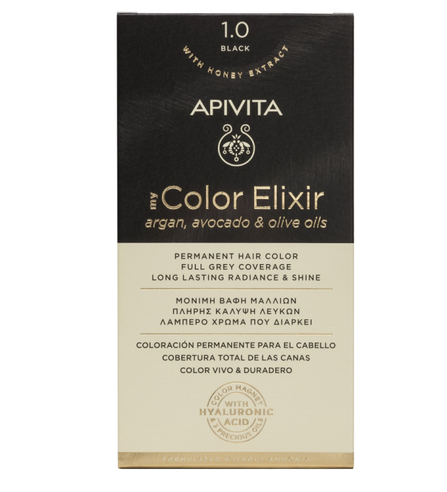 Apivita My Color Elixir 1.0 Μαύρο 125ml