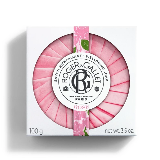 Roger & Gallet Rose Soap Αρωματικό Σαπούνι Τριαντάφυλλο 100gr