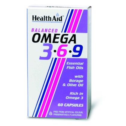 Health Aid Balanced Omega 3 6 9 Ιχθυέλαιο 60 μαλακές κάψουλες