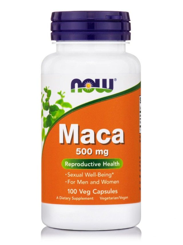 Now Foods Maca 500mg 100 κάψουλες