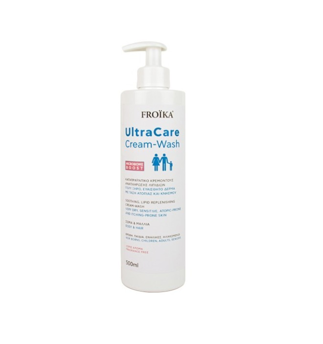 Froika Ultracare Cream Wash Κατάλληλο για Ατοπική Επιδερμίδα 500ml