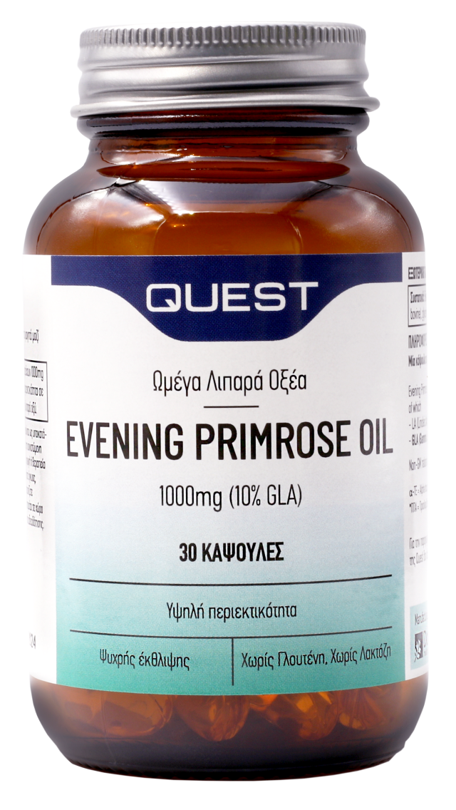 QUEST EVENING PRIMROSE OIL 1000mg 30CAPS