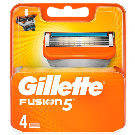 GILLETTE FUSION ANT/KA 1X4  