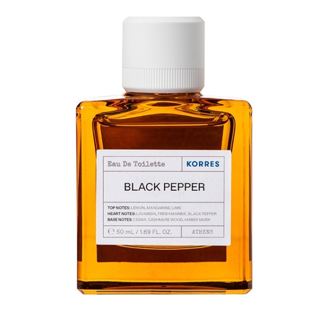 Korres Black Pepper Eau de Toilette 50ml