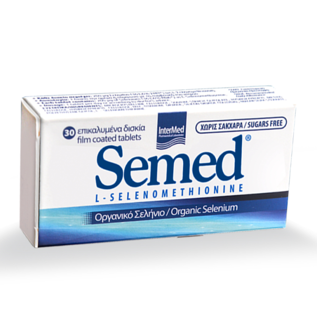 Intermed Semed 55mg Οργανικό Σελήνιο 30 ταμπλέτες