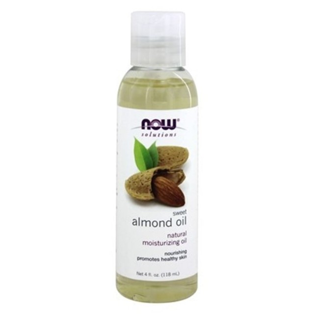 NOW ALMOND SWEET OIL, FOOD-GRADE 4 OZ (118,3 ML)