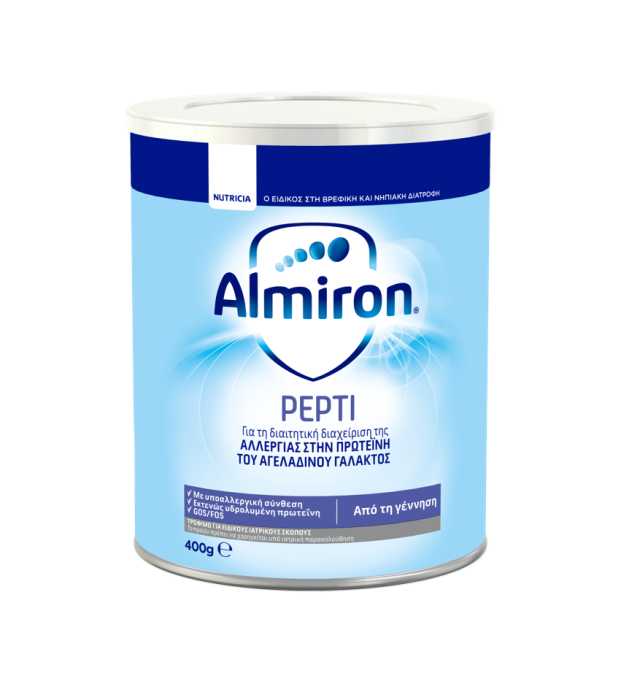 Nutricia Γάλα σε Σκόνη Almiron Pepti 0m+ 400gr