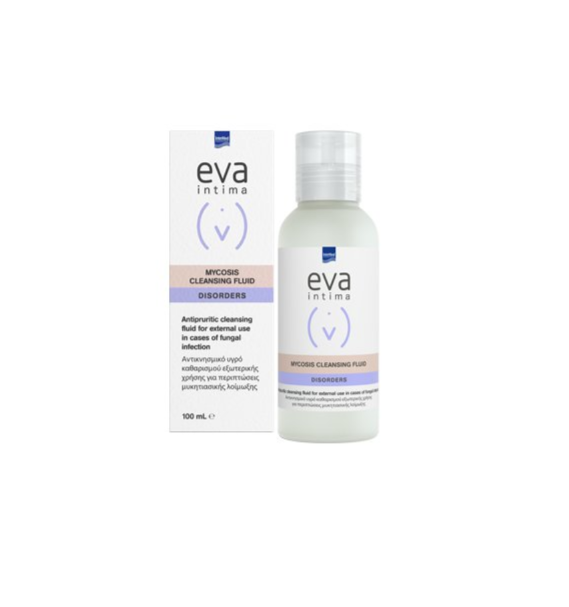 Intermed Eva Mycosis Intimate Wash Gel Καθαρισμού με Χαμομήλι και Αλόη 100ml