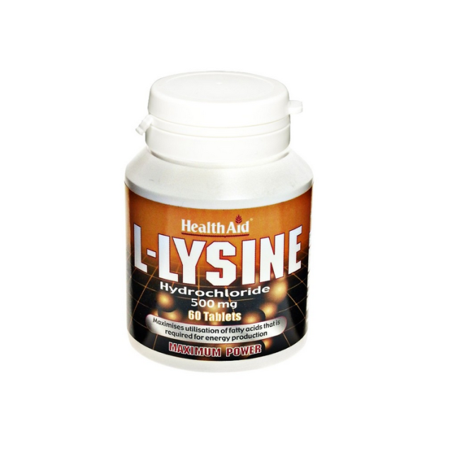 Health Aid L-Lysine 500mg 60 ταμπλέτες