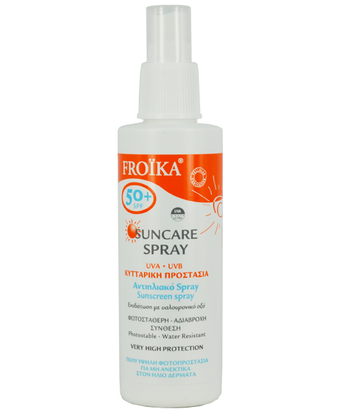 Froika Suncare Αντηλιακή Λοσιόν για το Σώμα SPF50 σε Spray 125ml