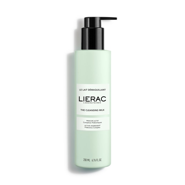 LIERAC The Cleansing Milk Prebiotics Complex Γαλάκτωμα Ντεμακιγιάζ με Πρεβιοτικά 200ml