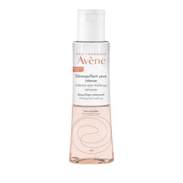 Avene Waterproof Remover Υγρό Ντεμακιγιάζ Intense Eye Make-Up για Ευαίσθητες Επιδερμίδες 125ml