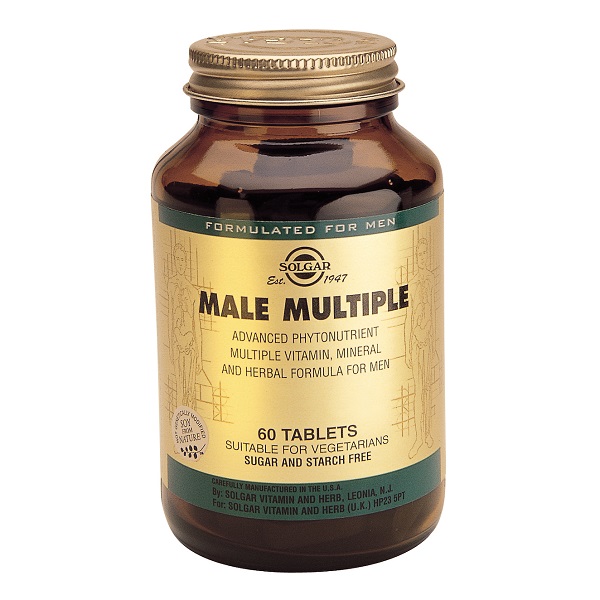 Solgar Male Multiple Advanced Phytonutrient Ενέργεια για τους Άνδρες 60tabs