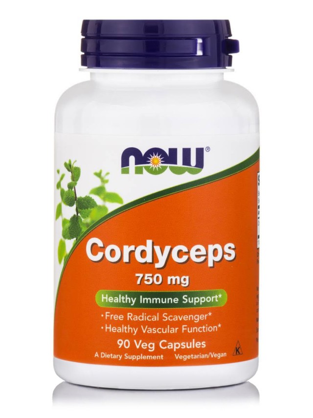 NOW CORDYCEPS 750 MG 90 VCAPS